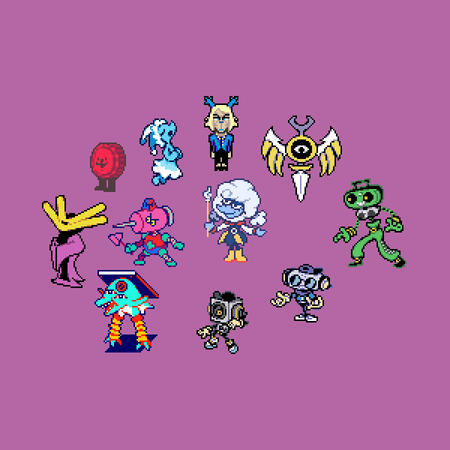 Deltarune sprite style inconsistencies